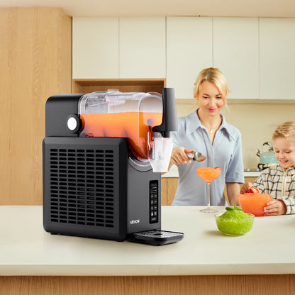 Máquina Slushy VEVOR 2.6L - Bebidas Geladas Sem Gelo