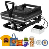 Prensa Térmica 5 em 1 VEVOR 380x380 mm Multifuncional