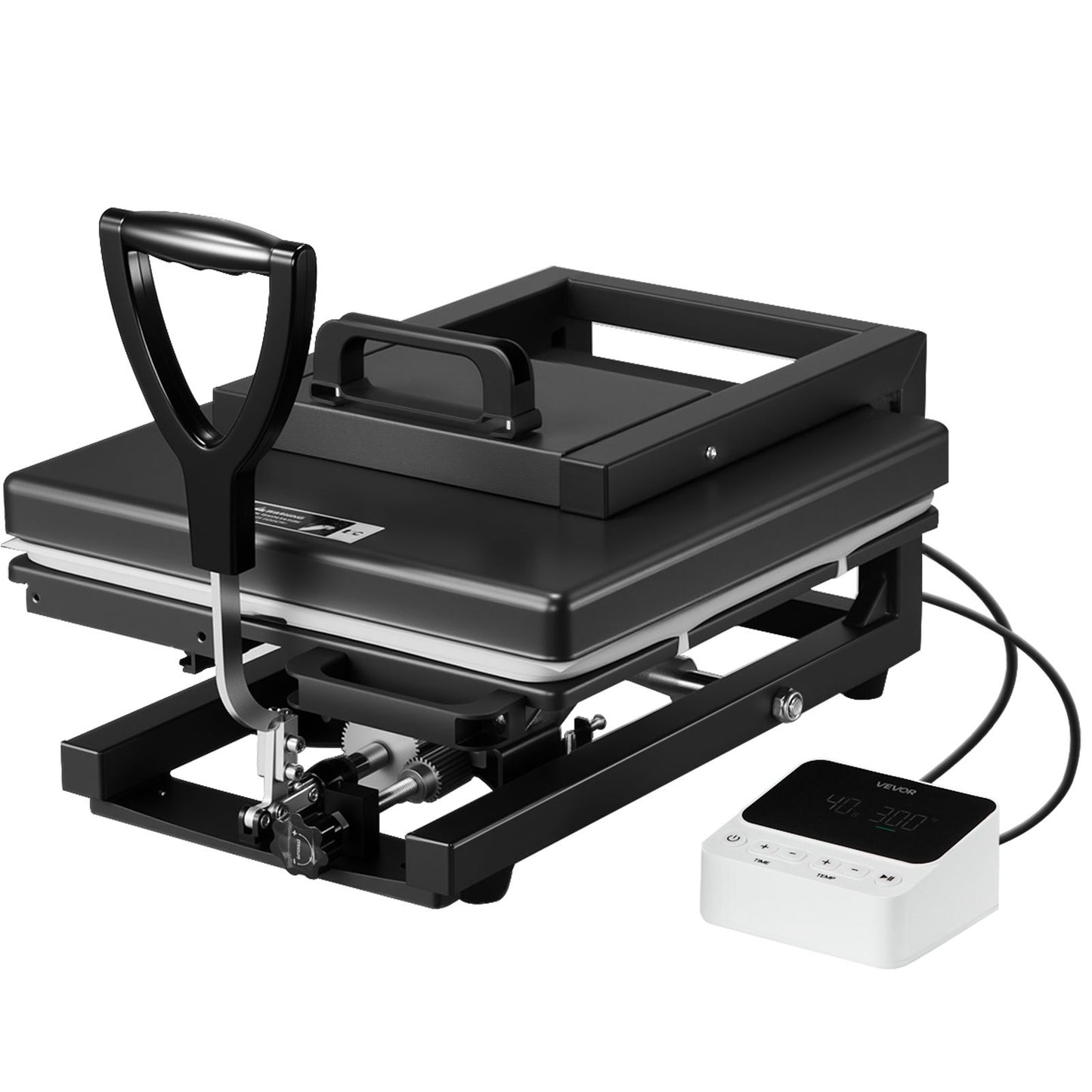 Prensa Térmica 5 em 1 VEVOR 380x380 mm Multifuncional