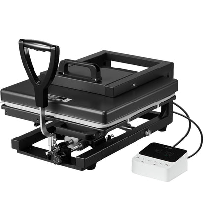 Prensa Térmica 5 em 1 VEVOR 380x380 mm Multifuncional