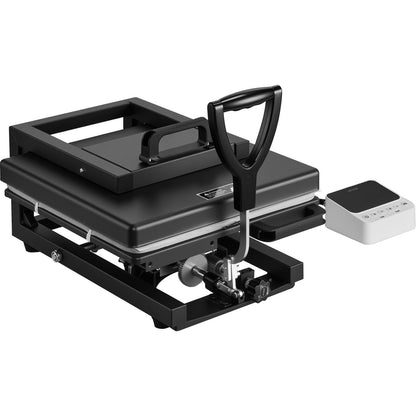 Prensa Térmica 5 em 1 VEVOR 380x380 mm Multifuncional