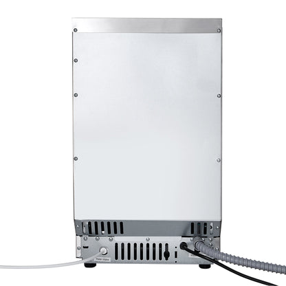 Máquina de Gelo Comercial VEVOR 36kg/24h com Armazenagem