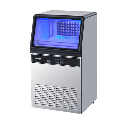 Máquina de Gelo Comercial VEVOR 59kg/24H com Armazenamento 15kg