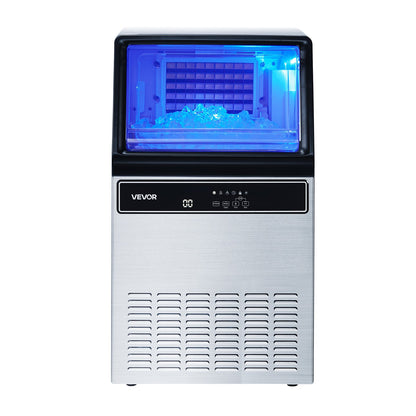 Máquina de Gelo Comercial VEVOR 59kg/24H com Armazenamento 15kg