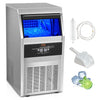 Máquina de Gelo Comercial VEVOR 90lbs/24H com Display LED