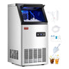 Máquina de Gelo Comercial VEVOR 80lbs/24H com Display LED