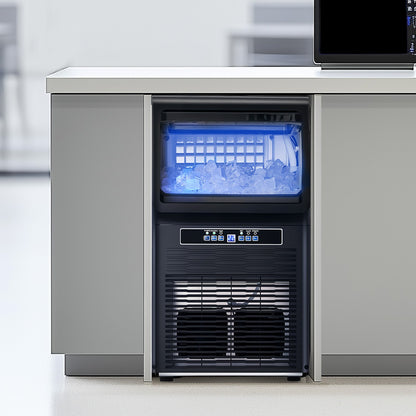 Máquina de Gelo Comercial VEVOR 31.8 kg/24H 36 Cubos