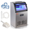 Máquina de Gelo Comercial VEVOR 54kg/24h - 50 Cubos