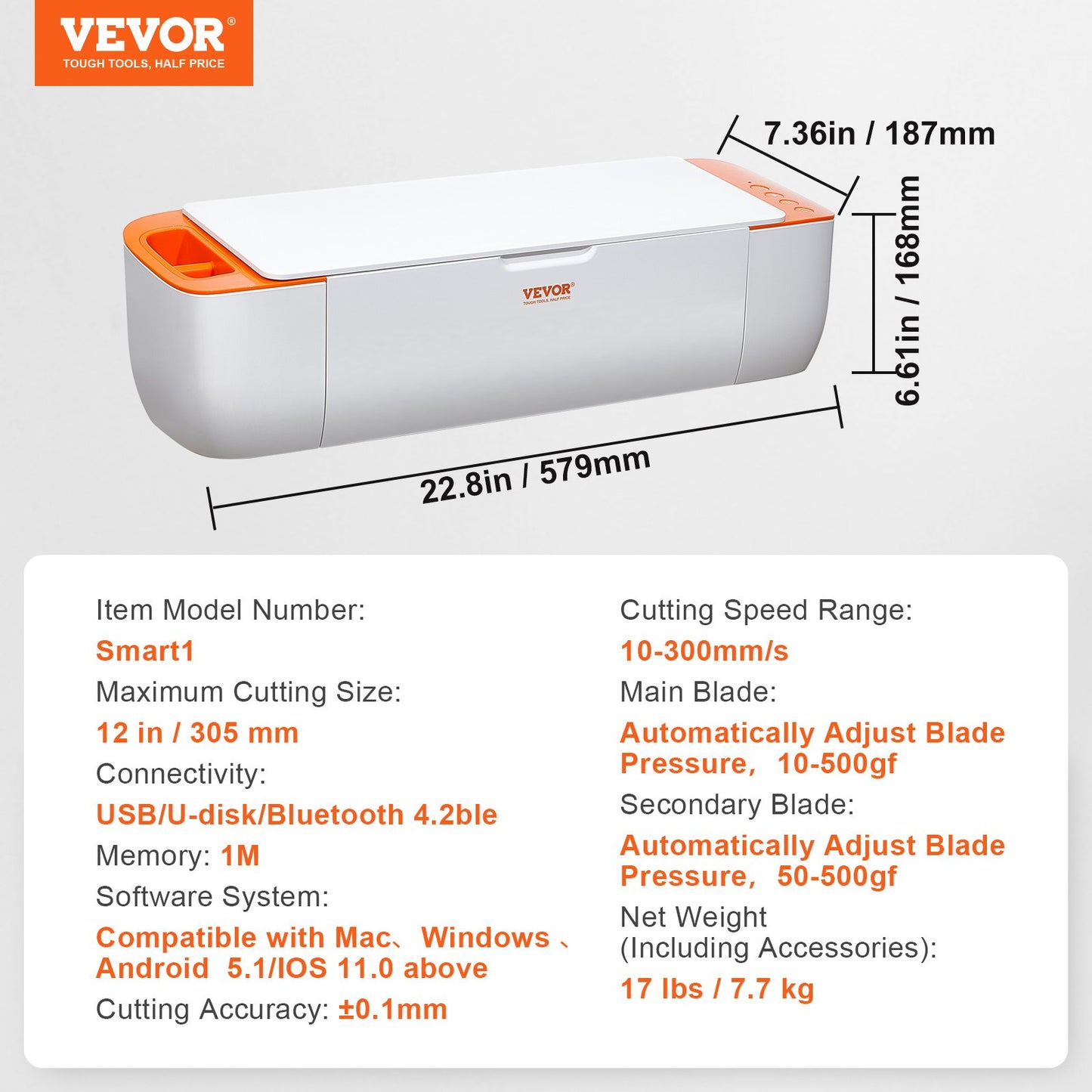 Cortadora de Vinil VEVOR Bluetooth para DIY e Decoração