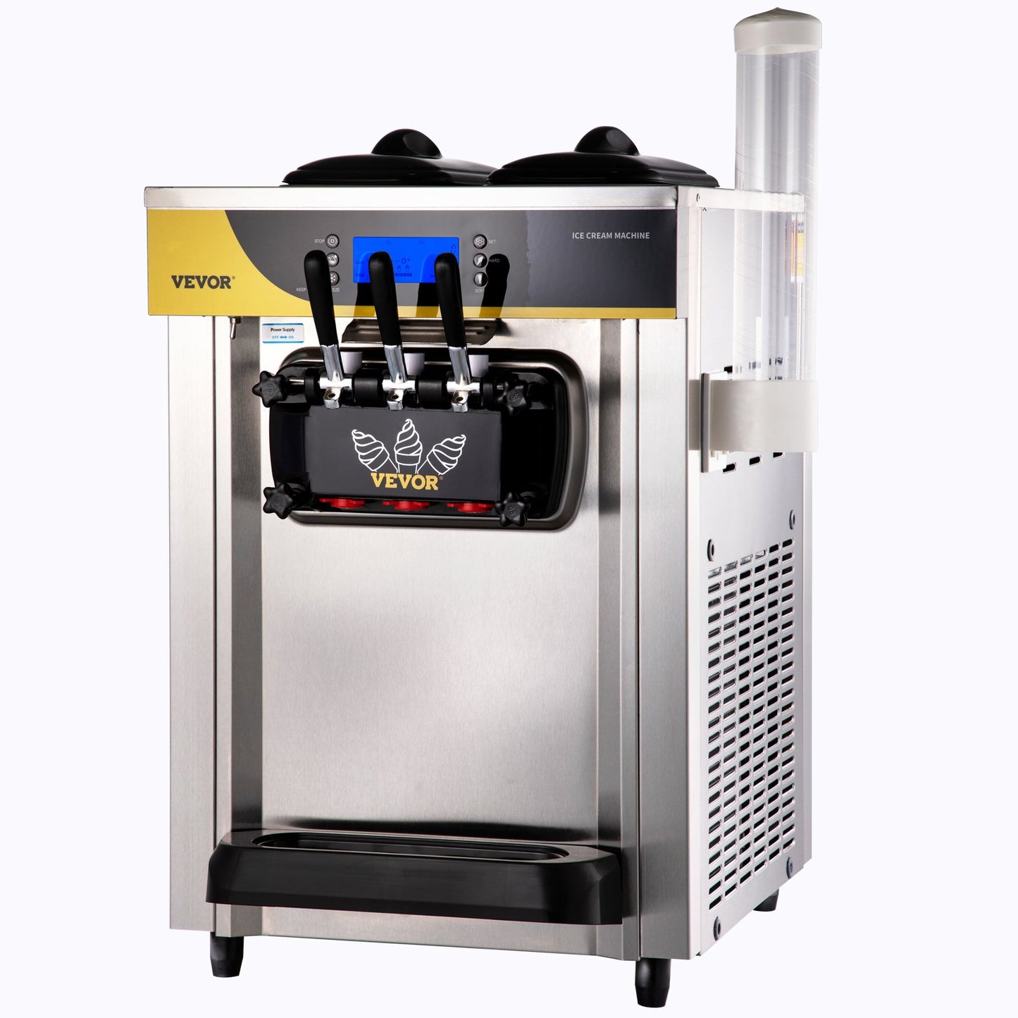 Máquina Gelado Soft Serve Comercial 2200W 30L/H VEVOR