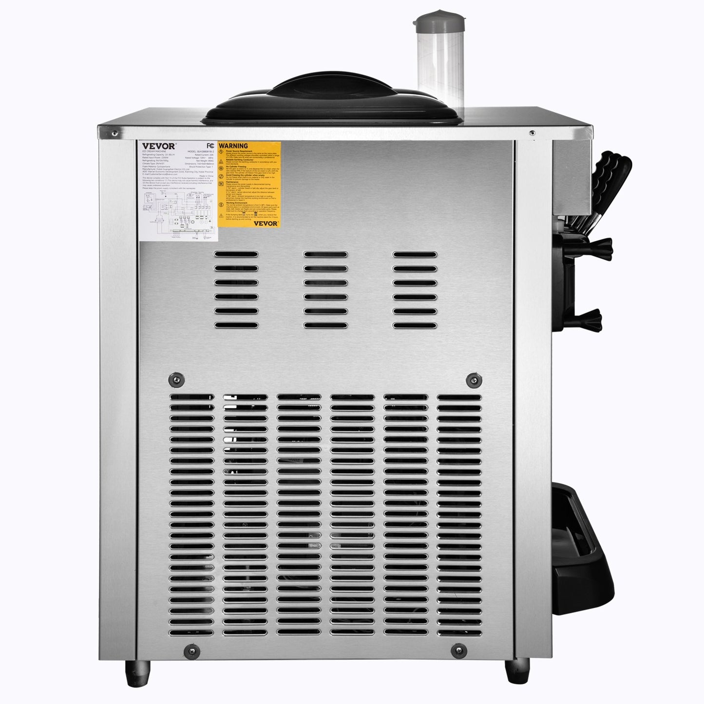 Máquina Gelado Soft Serve Comercial 2200W 30L/H VEVOR