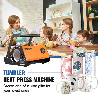 Prensa Térmica VEVOR para Canecas e Copos 30oz