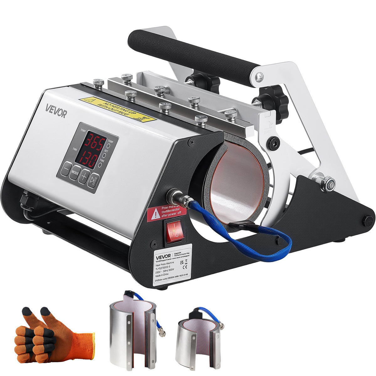 Máquina Prensa Térmica para Canecas e Copos Sublimação