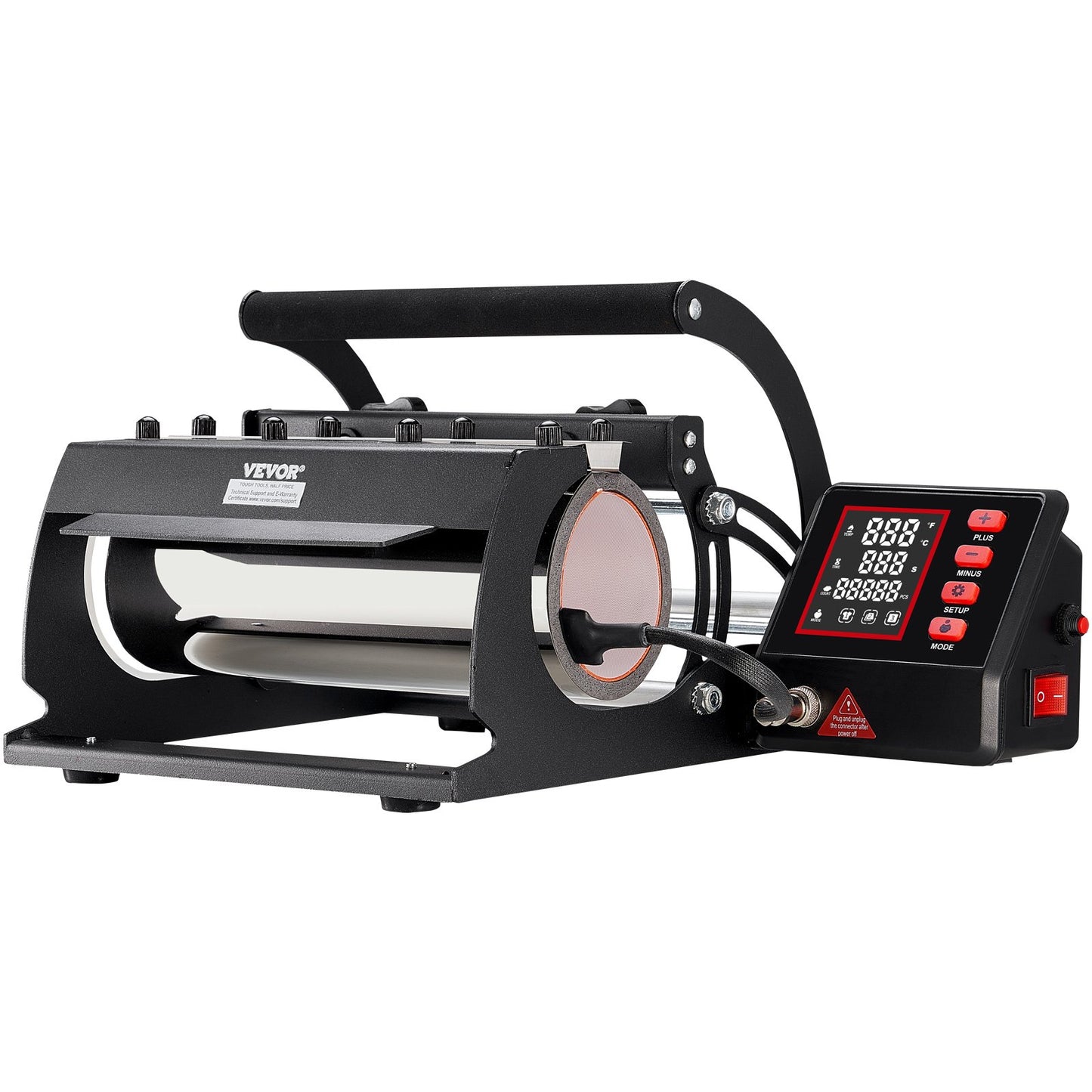 Prensa Térmica VEVOR para Canecas 11-30oz Sublimação