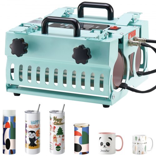 Máquina de Sublimação VEVOR para Canecas 2 Estações