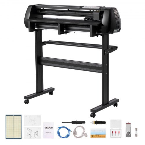 Cortadora de Vinil VEVOR 870 mm com Dupla Lâmina