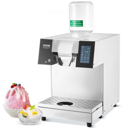 Máquina de Gelo Floco de Neve Comercial VEVOR 180kg/24h
