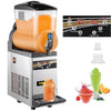 Máquina Slushy Comercial VEVOR 15L Aço Inoxidável