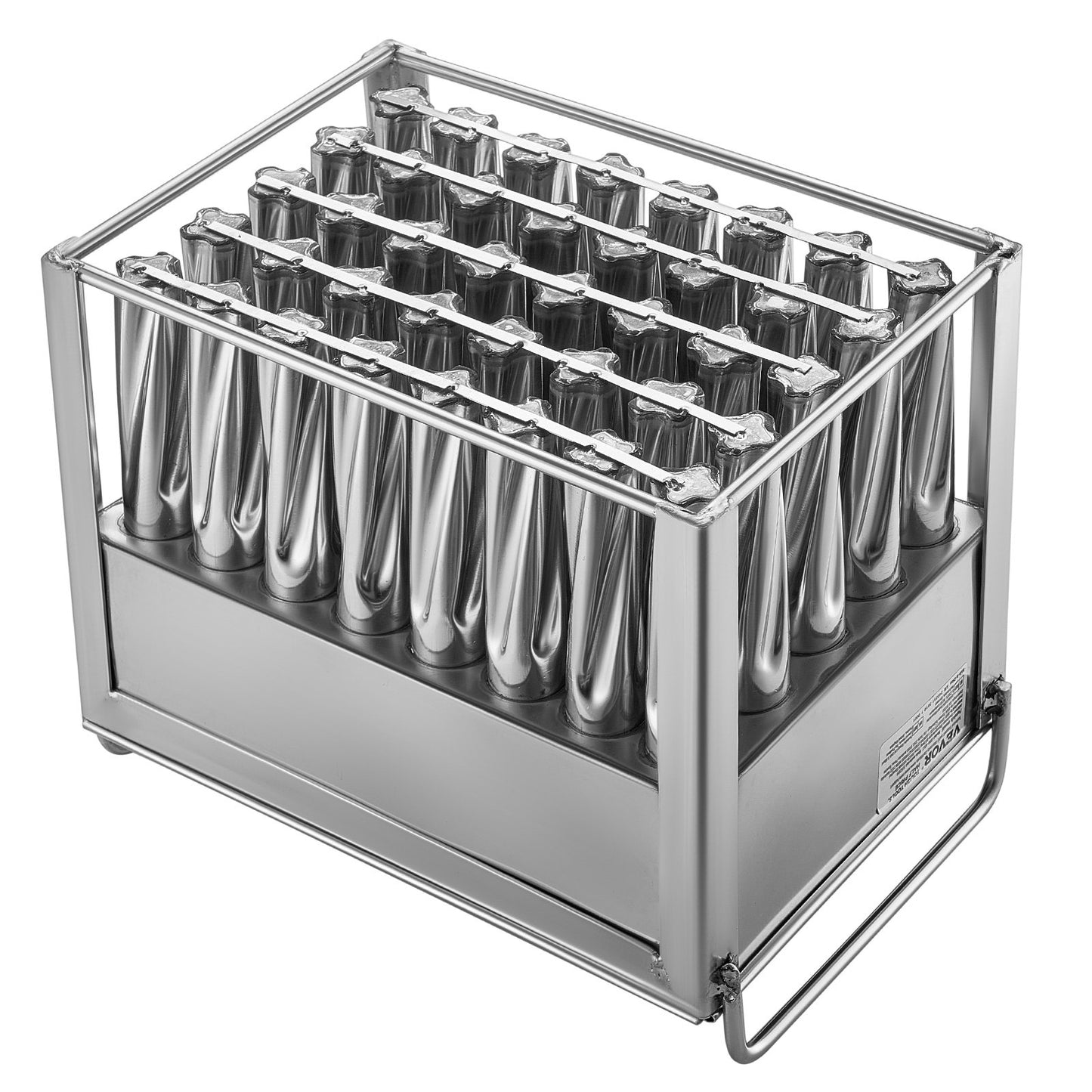 Moldes Comerciais para Gelados em Aço Inoxidável 40PCS