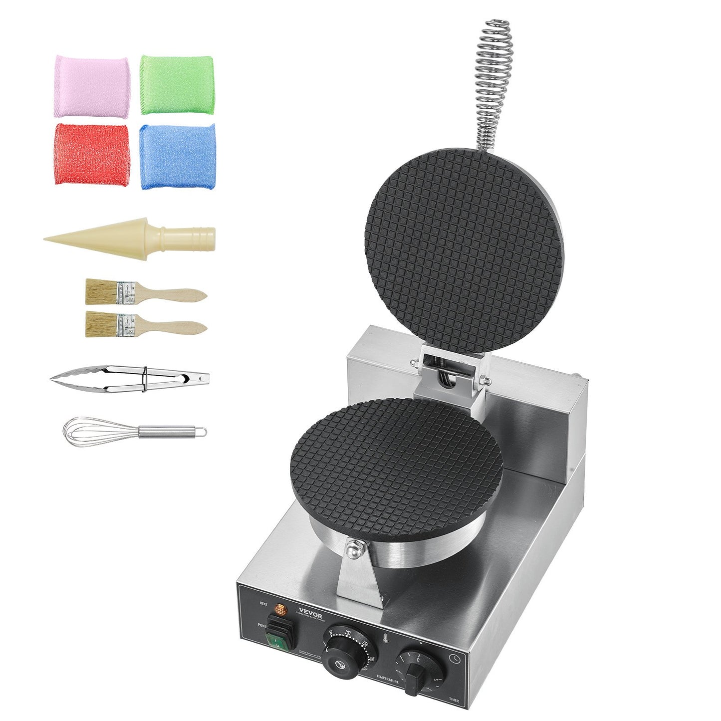 Máquina Elétrica para Cone de Gelado VEVOR 1230W Profissional