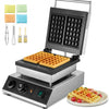 Máquina de Waffles Profissional 2000W 2 Peças VEVOR