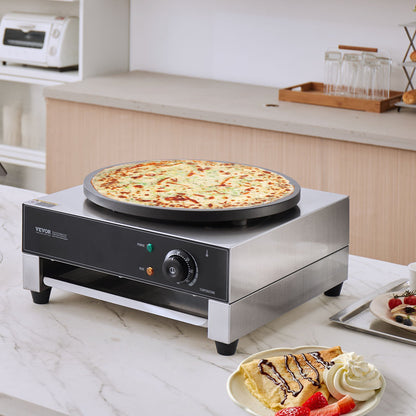 Máquina Elétrica para Crepes Profissional 16" 3000W