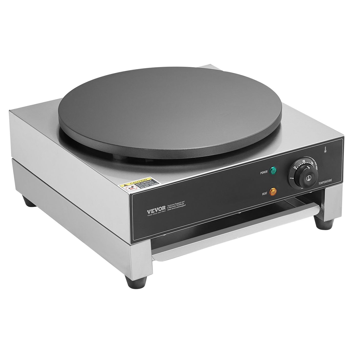 Máquina Elétrica para Crepes Profissional 16" 3000W