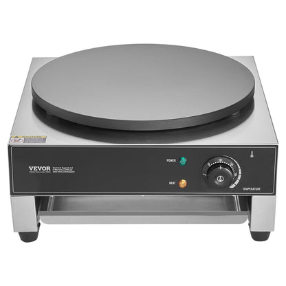 Máquina Elétrica para Crepes Profissional 16" 3000W