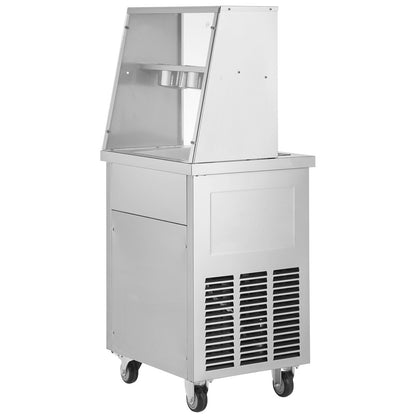 Máquina Profissional para Gelado Frito em Aço Inoxidável