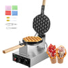 Máquina Profissional para Waffles Bolha 1400W VEVOR
