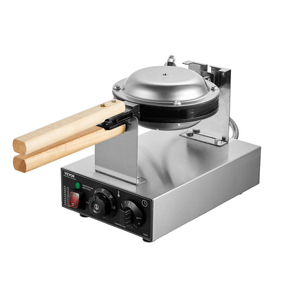 Máquina Profissional para Waffles Bolha 1400W VEVOR