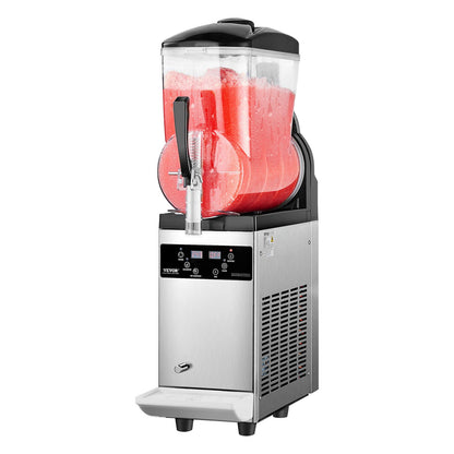 Máquina Slushy Comercial VEVOR 12L em Aço Inoxidável