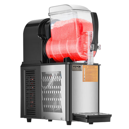 Máquina Slushy Comercial 4L VEVOR em Aço Inoxidável