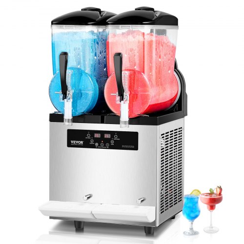 Máquina Slushy Comercial Dupla 12L - VEVOR