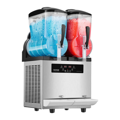 Máquina Slushy Comercial Dupla 12L - VEVOR