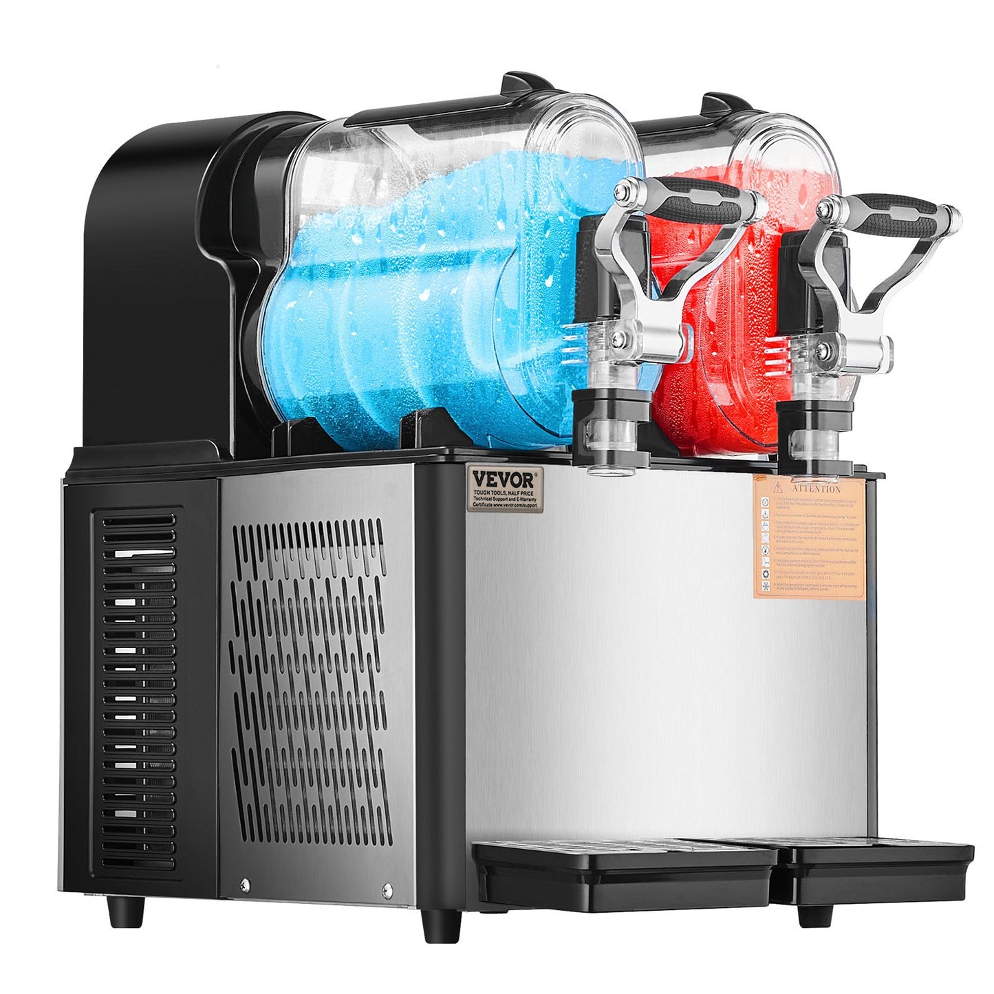 Máquina Slushy VEVOR 3Lx2 Tanques Duplos