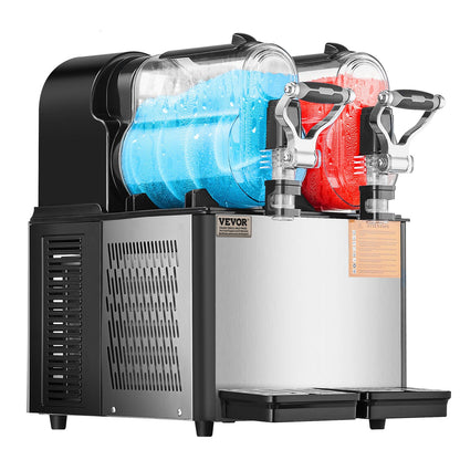 Máquina Slushy VEVOR 3Lx2 Tanques Duplos