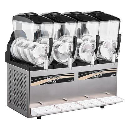Máquina Slushy VEVOR 12L x4 Tanques para Negócios