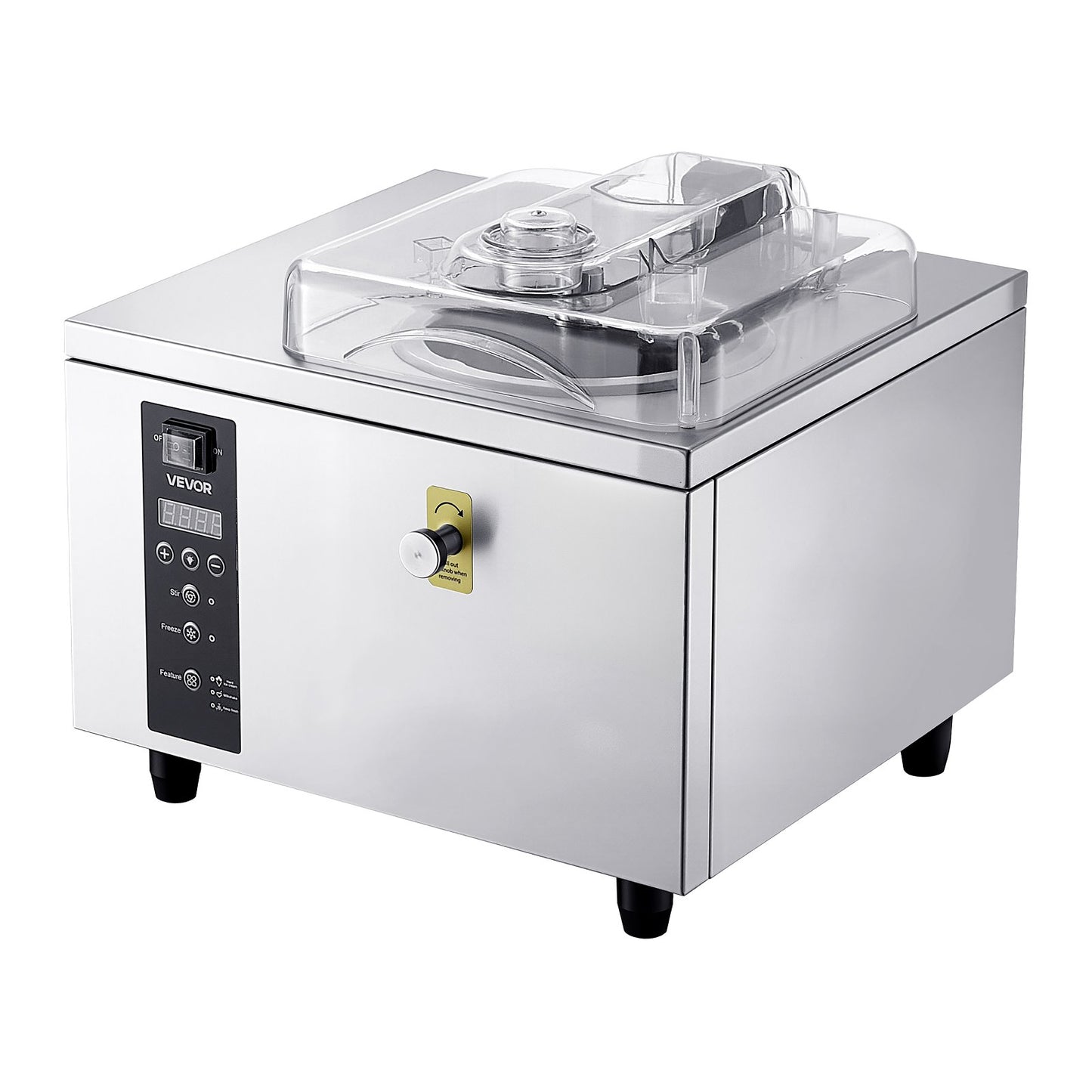 Máquina Comercial de Gelado Duro VEVOR 5L/h 500W