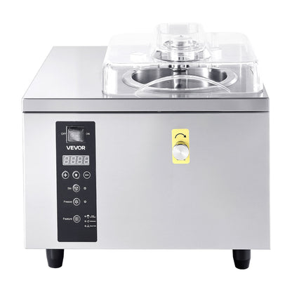 Máquina Comercial de Gelado Duro VEVOR 5L/h 500W
