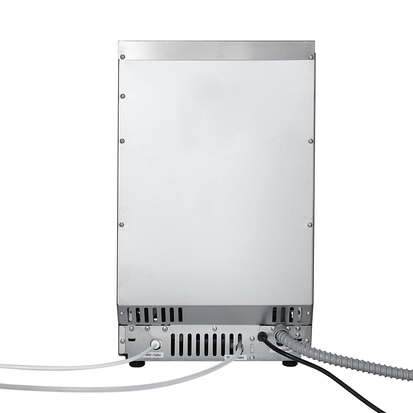 Máquina de Gelo Comercial VEVOR 41kg/dia com Armazenamento