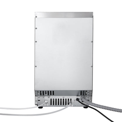 Máquina de Gelo Comercial VEVOR 41kg/dia com Armazenamento