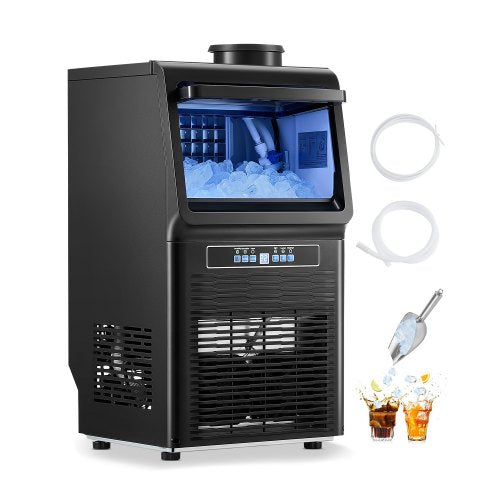 Máquina de Gelo VEVOR 90lbs/24H com Display LED
