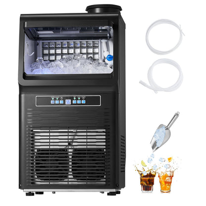 Máquina de Gelo VEVOR 90lbs/24H com Display LED
