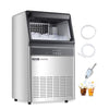 Máquina de Gelo Comercial VEVOR 110lbs/24H com Armazenamento