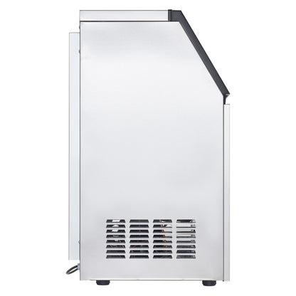 Máquina de Gelo Comercial VEVOR 100lbs/24H com Display LED