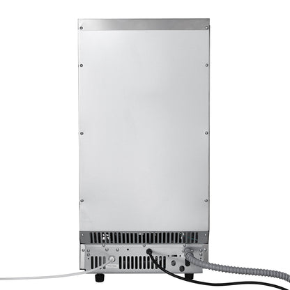 Máquina de Gelo Comercial VEVOR 45kg/dia com Armazenamento