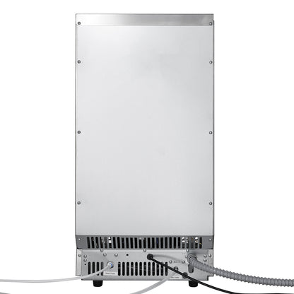 Máquina de Gelo Comercial VEVOR 54kg/dia com Armazenamento