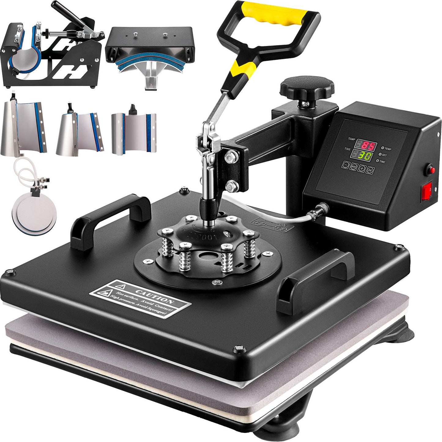 Máquina de Transferência Térmica 8 em 1 VEVOR 380x380mm