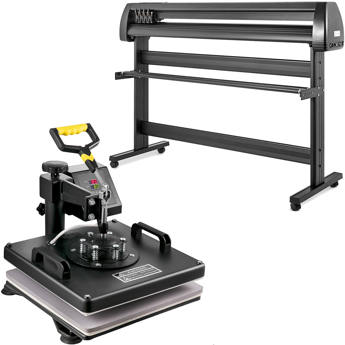 VEVOR 5 em 1 Prensa Térmica e Plotter de Vinil 380x380mm